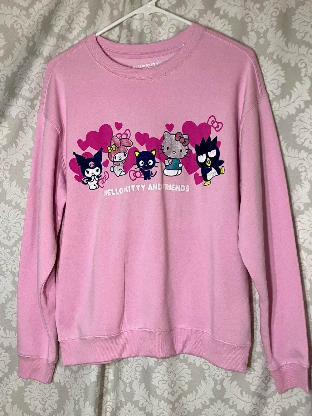 Hello Kitty Pink Crewneck